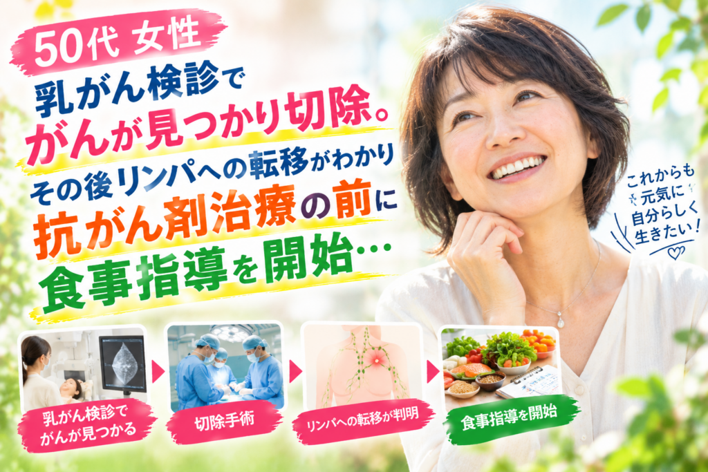 実例　乳がん